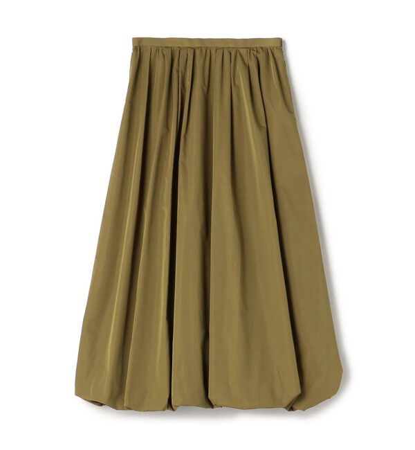 TOMORROWLAND collection「ポリステルシルクタフタ バルーンスカート」|スカート|57 カーキ