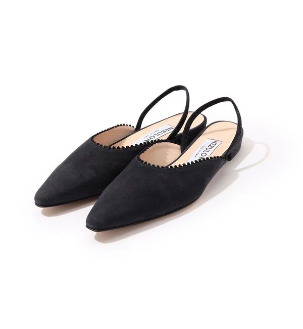 TOMORROWLAND GOODS「NEBULONI E. スリングバックシューズ」|パンプス|68 ネイビー系