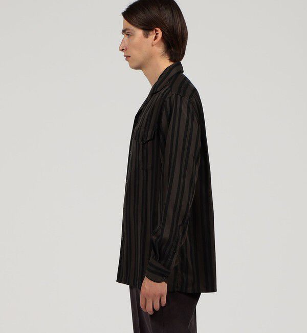 TOMORROWLAND MENS「テンセル オープンカラーシャツ」|シャツ・ブラウス|