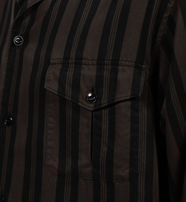 TOMORROWLAND MENS「テンセル オープンカラーシャツ」|シャツ・ブラウス|