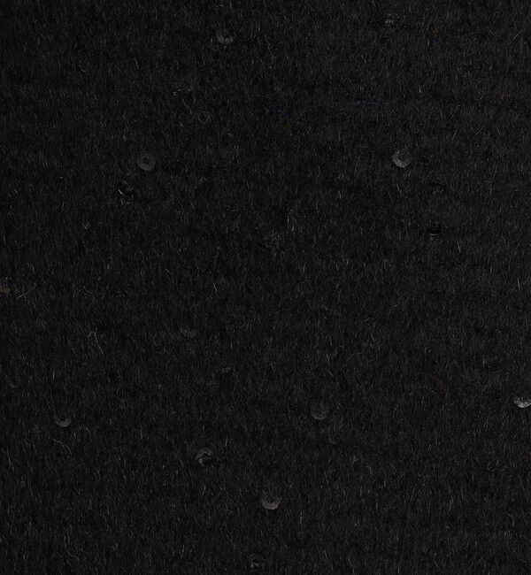 Ballsey「スパンコールリバー ショートコクーンコート」|ノーカラーコート|