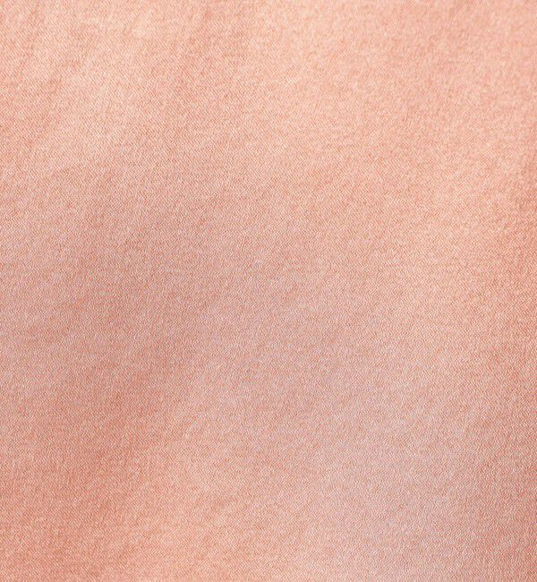 TOMORROWLAND collection「ウォッシャブルサテン フロントタイブラウス」|シャツ・ブラウス|