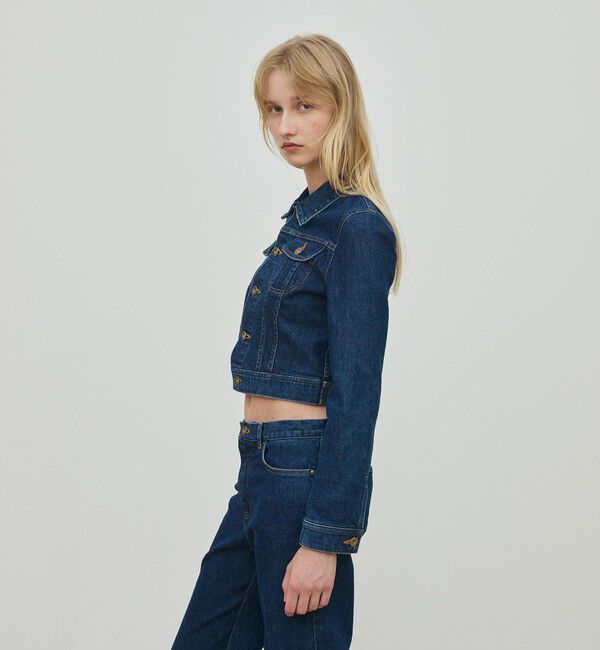 DES PRES「コンパクトストレッチデニム ジャケット」|デニムジャケット|