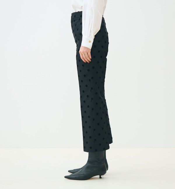 TOMORROWLAND collection「モールポルカドット ベルストレートパンツ」|その他|