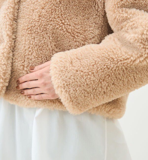 TOMORROWLAND collection「テディファー ショートコート」|その他|