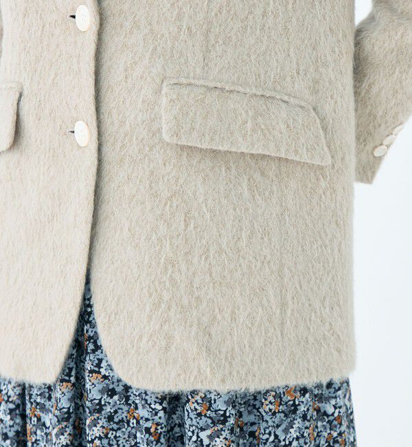 Ballsey「ライトアルパカシャギー テーラードジャケット」|テーラードジャケット|