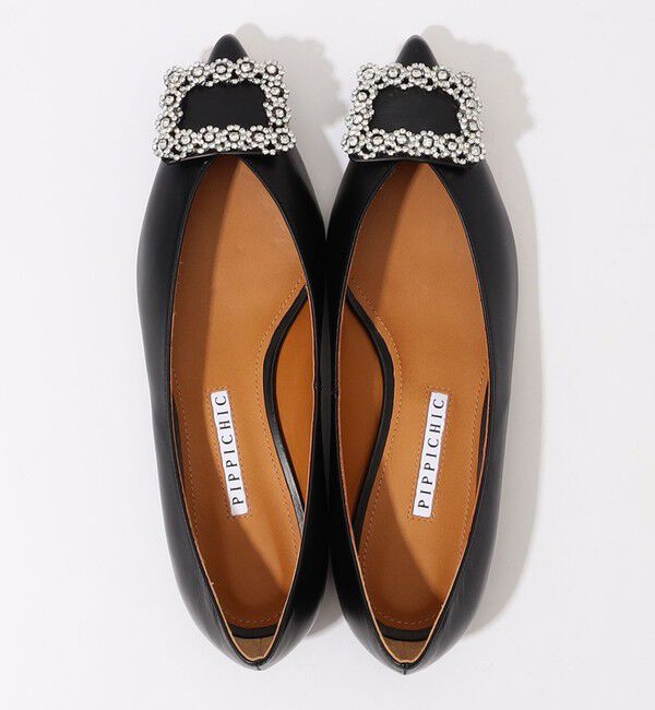 TOMORROWLAND GOODS「PIPPICHIC ANNA V JEWERLY 13 フラットシューズ」|ローファー|