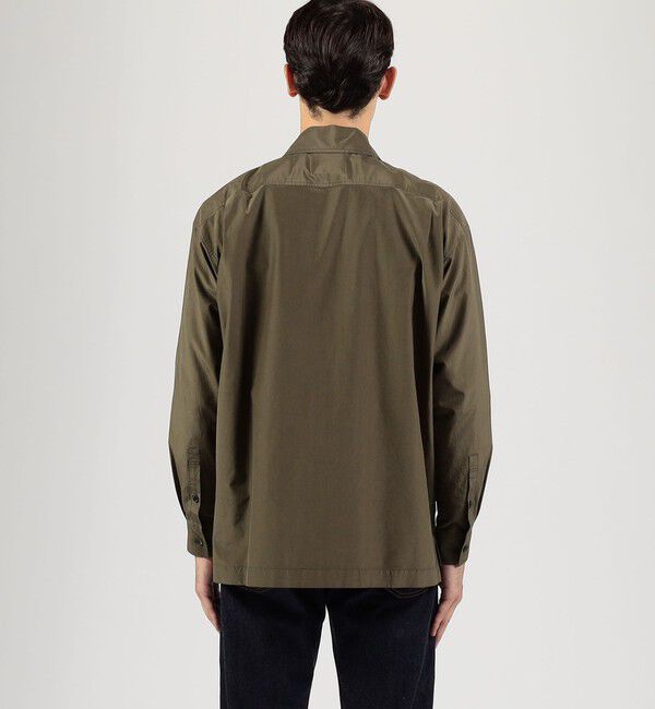 TOMORROWLAND MENS「コットンシルク ダブルポケット シャツブルゾン」|シャツ・ブラウス|