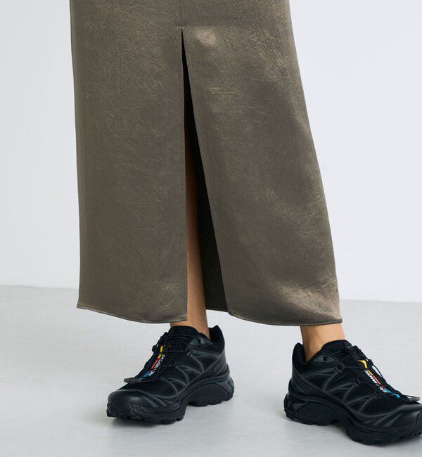 Edition「ワッシャーサテン ペンシルスカート」|スカート|