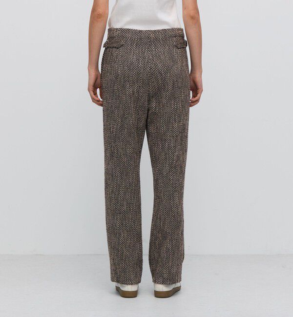 BACCA「ライトツイード ハイウエストストレートパンツ」|その他|