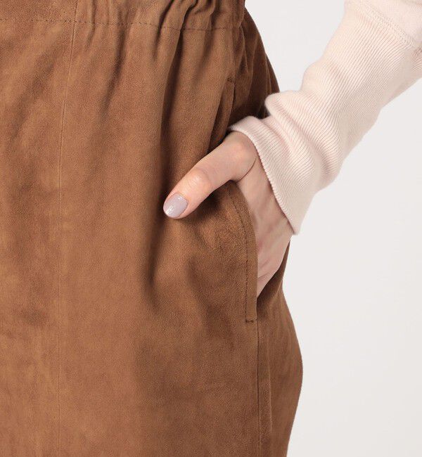 BACCA「ゴートスエード イージーワイドパンツ」|その他|