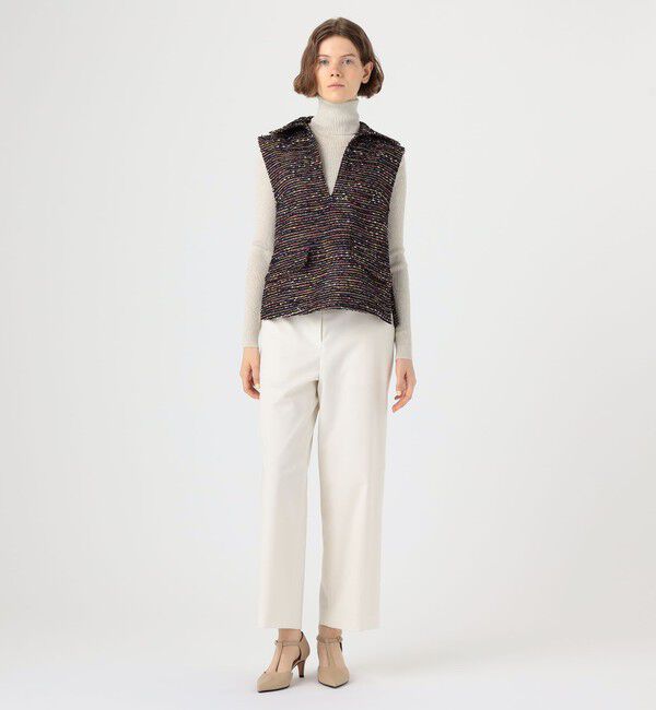 Ballsey「フリンジヤーンツイード スキッパーベスト」|ベスト・ジレ|