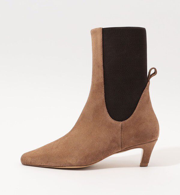 TOMORROWLAND GOODS「NUYOU サイドゴア ミドルブーツ」|ロングブーツ|