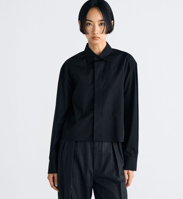 Edition「THOMAS MASON クロップドシャツ」|シャツ・ブラウス|