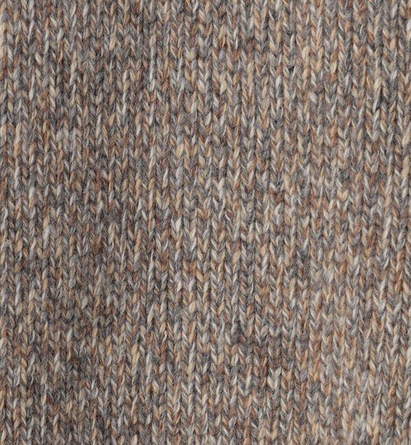 BACCA「ウールナイロンメランジ ジップアッププルオーバー」|ニット・セーター|