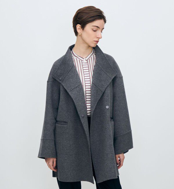 TOMORROWLAND collection「スーパーダブルフェイス スタンドカラーコート」|その他|