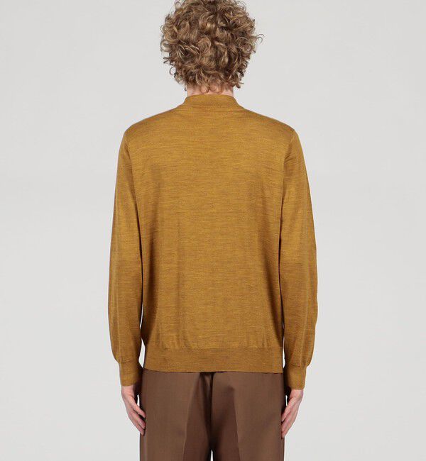 TOMORROWLAND MENS「TOMORROWLAND tricot スーパーファインメリノウール モックネックプルオーバー S-WOOL」|ニット・セーター|