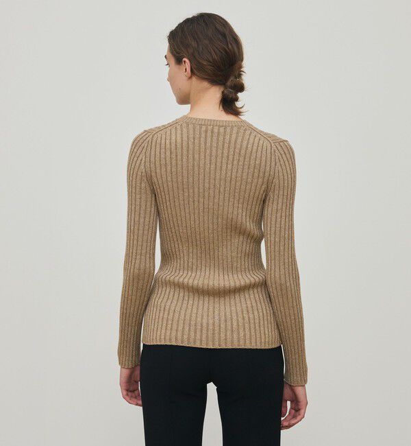 DES PRES「ウールリブ クルーネックプルオーバー」|ニット・セーター|