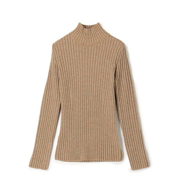 DES PRES「ウールリブ ハイネックプルオーバー」|ニット・セーター|44 ベージュ系
