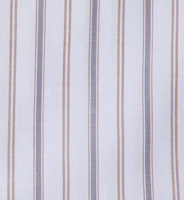 TOMORROWLAND MENS「ウールナイロンストライプ ロングスリーブ オーバーシャツ」|シャツ・ブラウス|