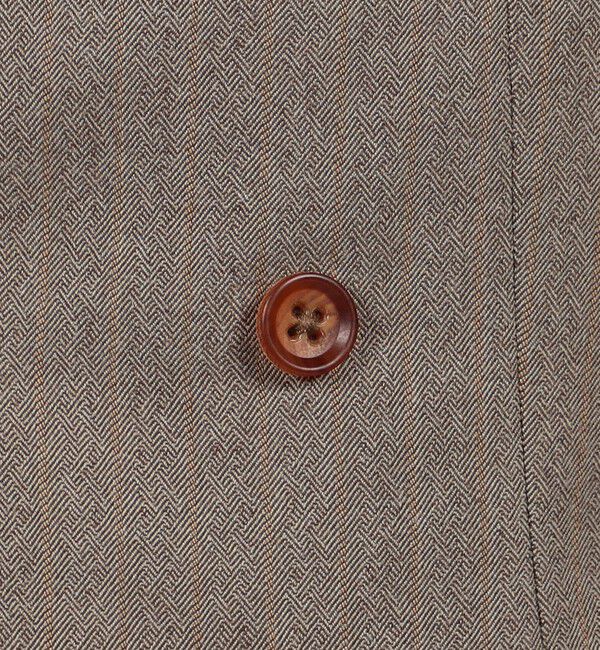 TOMORROWLAND MENS「ウールヘリンボーン ダブルブレステッド6Bジャケット」|テーラードジャケット|