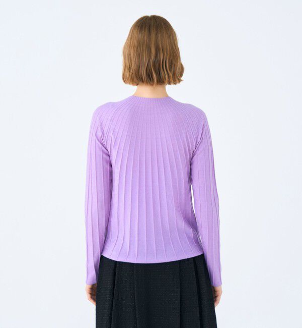 Ballsey「ストレッチカシミヤ ソフトビルドネックプルオーバー」|ニット・セーター|