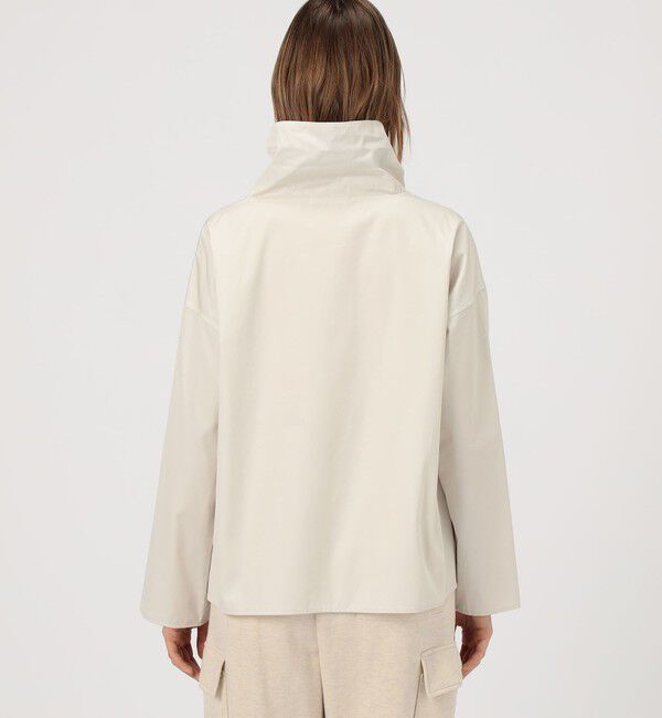 GALERIE VIE「スムースドライコットン ハイネックブラウス」|シャツ・ブラウス|