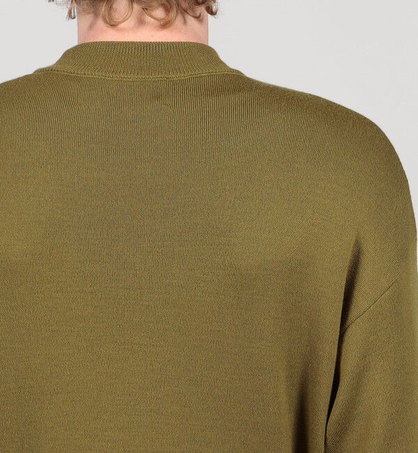 TOMORROWLAND MENS「TOMORROWLAND Tricot ウール モックネックプルオーバー」|ニット・セーター|