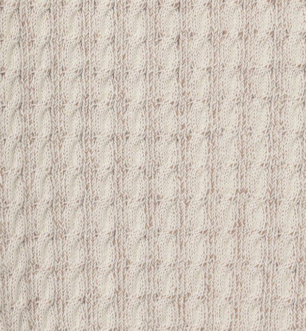 TOMORROWLAND MENS「TOMORROWLAND tricot アルパカポリエステルケーブル クルーネックプルオーバー」|ニット・セーター|