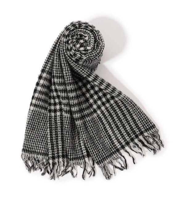 TOMORROWLAND GOODS「Faliero Sarti Prince スモールストール」|ストール|14 ブラック系