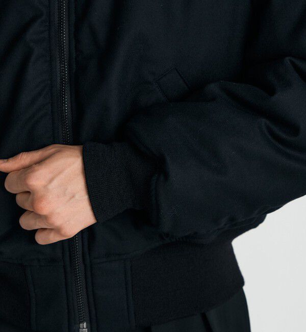 Edition「Super120's カレッジフラノ MA-1ブルゾン」|ブルゾン・スタジャン|