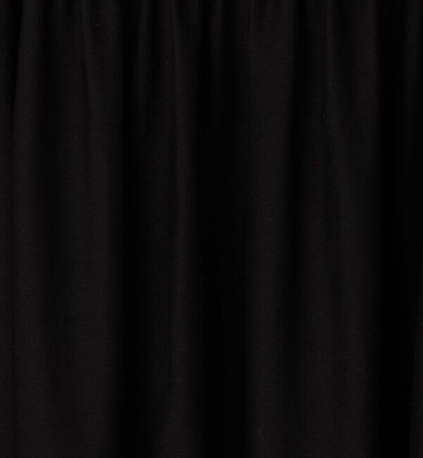 GALERIE VIE「コットンシルクパラシュート ギャザーワイドワンピース」|ワンピース|