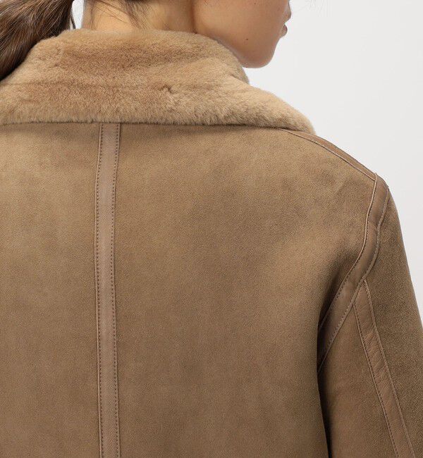 BACCA「ラムレザー ムートンジャケット」|ブルゾン・スタジャン|