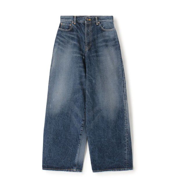 Edition「ブルーデニム バギーパンツ」|デニム|65 ブルー