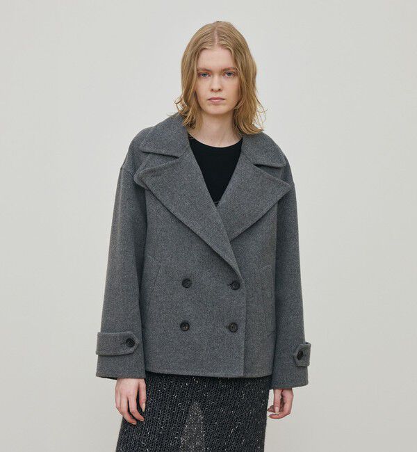 DES PRES「ウールモッサ Pコート」|ピーコート|