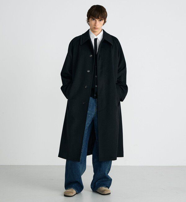 Edition「カシミヤ ステンカラーコート」|ステンカラーコート|