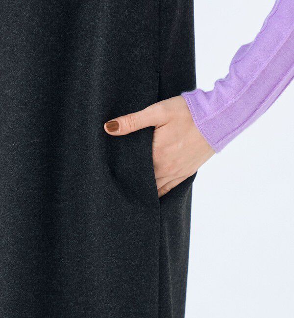 Ballsey「ミックスミルドジャージー コクーンライクワンピース」|ワンピース|