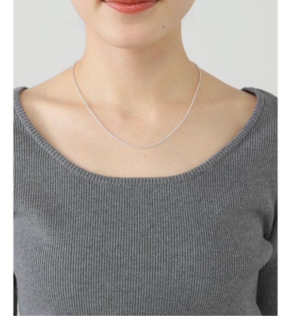  「【blancle/ ブランクレ】SV・Chain necklace」|ネックレス|