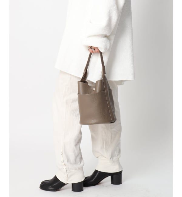  「【blancle/ ブランクレ】S.LETHER Onehandle tube bag」|ハンドバッグ|