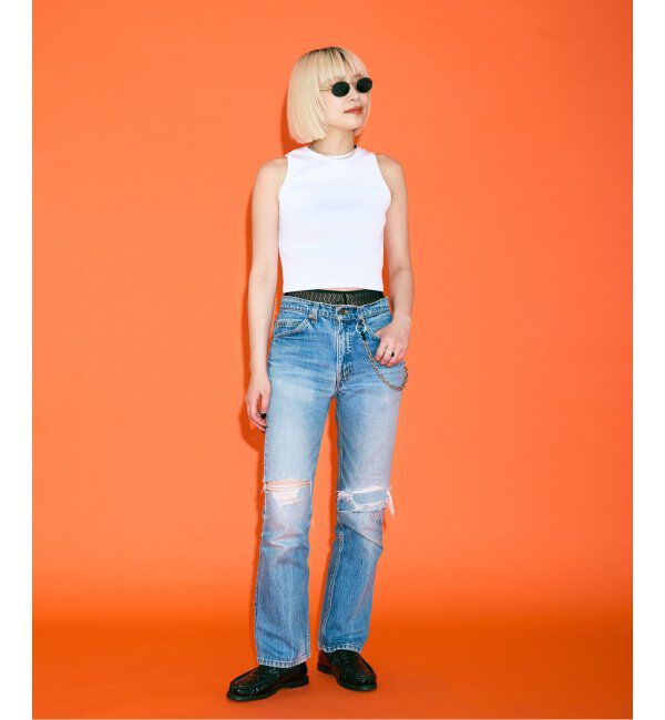  「[THE MOOD]アメリカンスリーブTEE」|Tシャツ・カットソー|