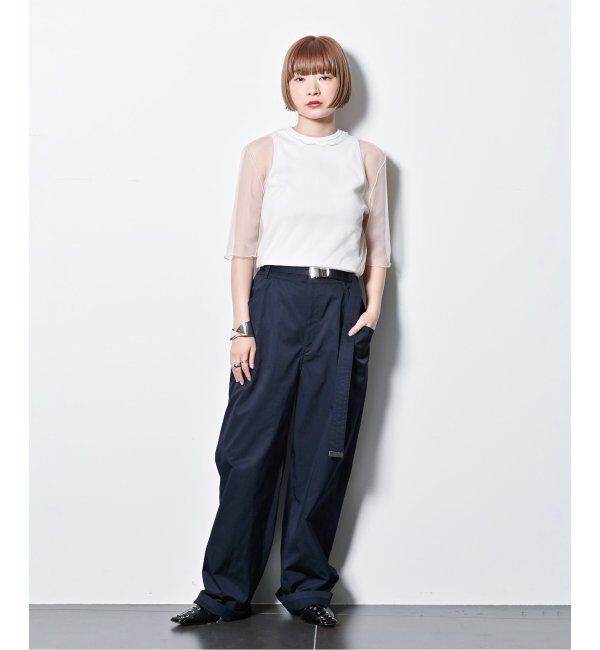  「[THE MOOD]アメリカンスリーブTEE」|Tシャツ・カットソー|