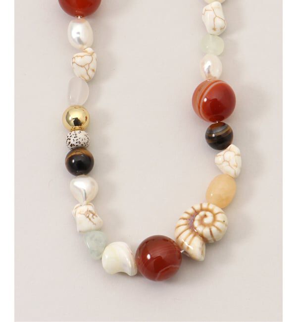  「ANNI LU SEASIDE CARMEL CREAM ネックレス」|ネックレス|
