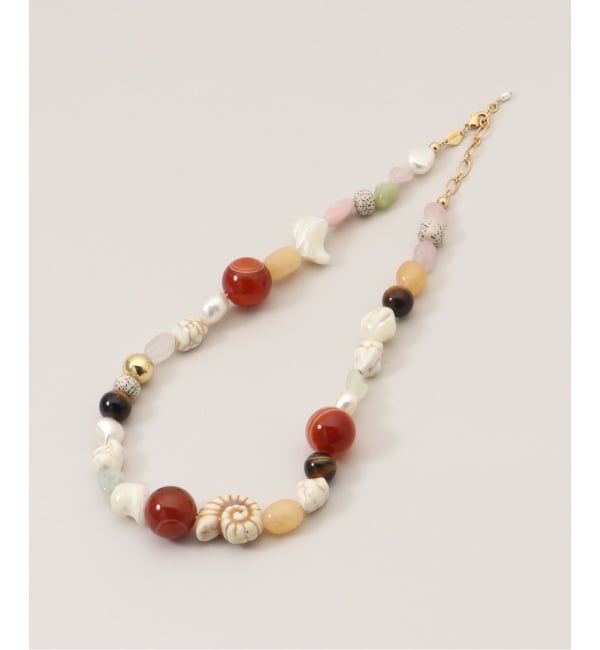  「ANNI LU SEASIDE CARMEL CREAM ネックレス」|ネックレス|