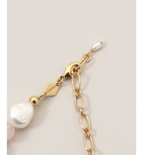  「ANNI LU SEASIDE CARMEL CREAM ネックレス」|ネックレス|