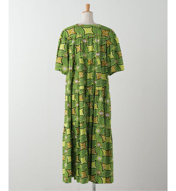  「AFRICAN WAX PRINT DRESS：ワンピース」|ワンピース|