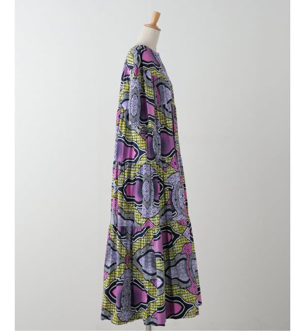  「AFRICAN WAX PRINT DRESS：ワンピース」|ワンピース|