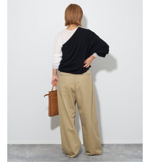 Plage「【R&rsquo;IAM】 ワンショル プルオーバー」|ニット・セーター|