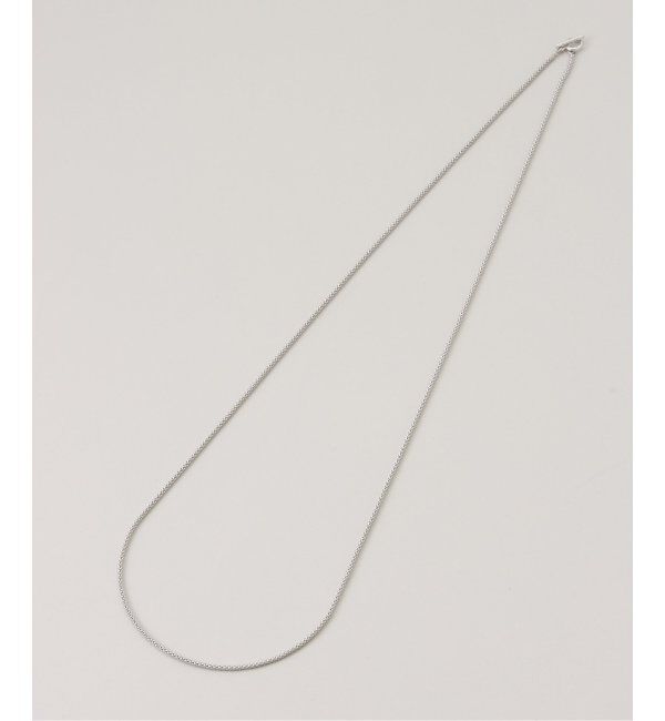 Plage「MARIHA / マリハ Silent Rain POPCORN チェーンネックレス 60 (シルバー)」|ネックレス|