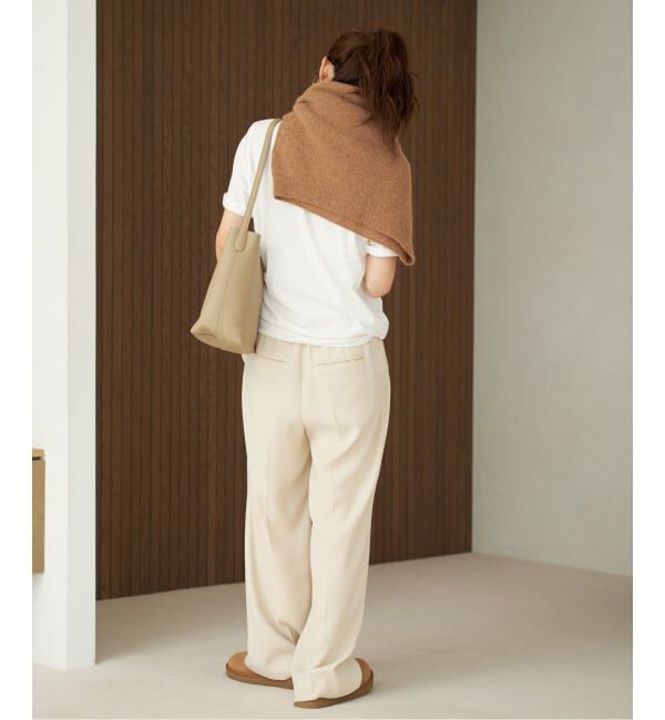 Plage「《追加》washable straight パンツ 3」|スラックス|