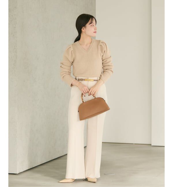 Plage「《追加》washable straight パンツ 3」|スラックス|